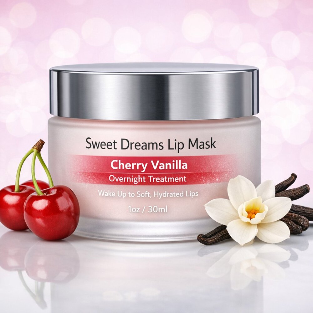 Sweet Dreams Lip Mask – Cherry Vanilla Overnight Treatment